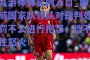 九游体育官网入口_挪威国家队领队对裁判处罚不公进行抱怨，挡不住怒火